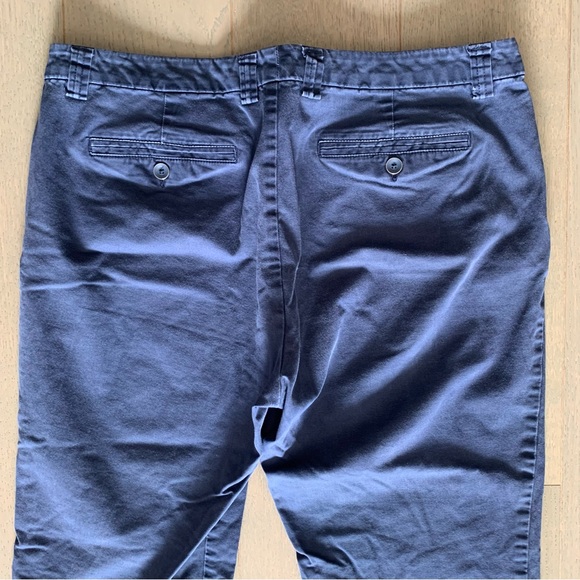 Gap Military Blue Vintage Rolled Khakis - Picture 7 of 10